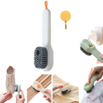 Cepillo dispensador | CEPILLO CON DISPENSADOR JABON MULTIUSOS