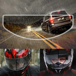 Protector visera lluvia | Pelicula Sticker Lluvia Y Antiempañante