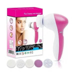 Cepillo maseje facial | Cepillo Facial Limpieza 5 en1 Exfoliante